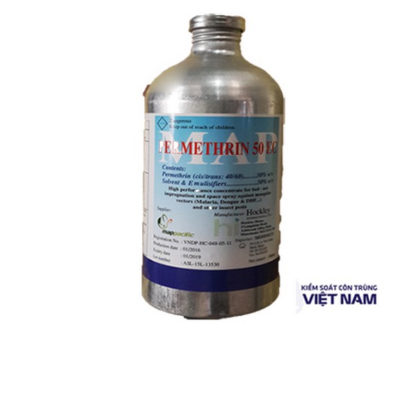 Sản phẩm thuốc diêt muỗi Permethrin 50EC