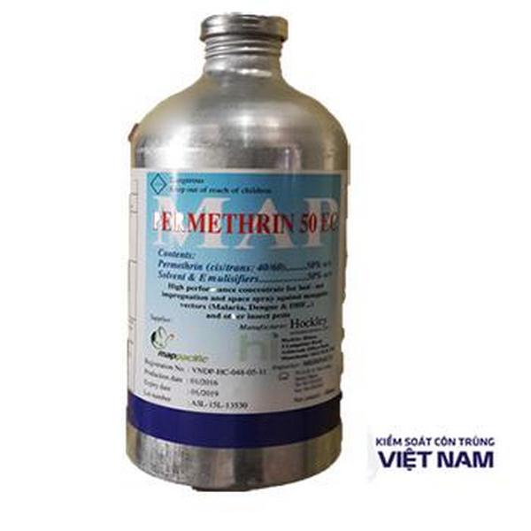 Thuốc diệt Côn trùng Chai Nhôm - Permerthin 50EC