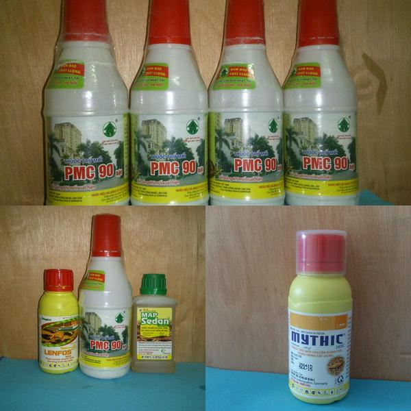 Các loại thuốc diệt mối dạng bột .